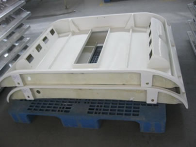 FRP bus air conditioning housing