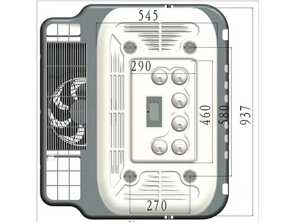 electric commercial vehicle air conditioning