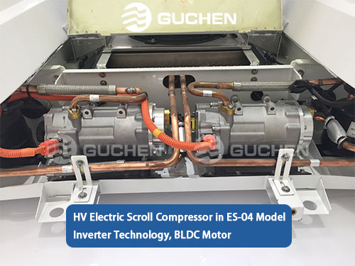 es 04 model with electric scroll compressor