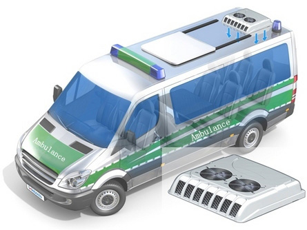 GC-04 installed on ambulance