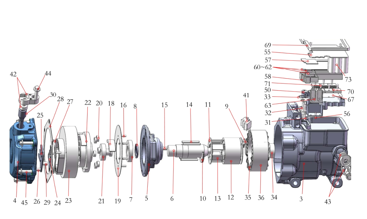 Electric compressor structure