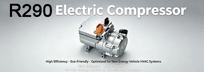 R290 electric compressor