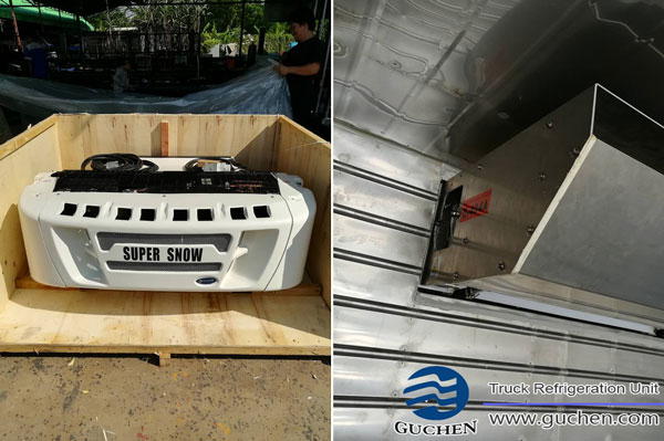 TS-1000 Truck Refrigeration System Export to Thailand