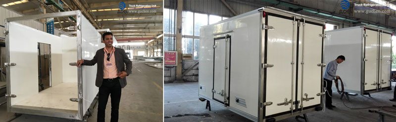  refrigeration units for small trucks and refrigerated truck body in Africa