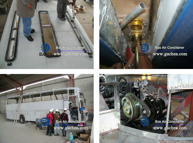 bus air conditioner installation