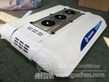 Double return air bus airconditioner units