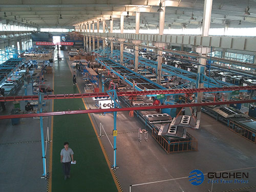 bus ac production line