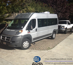 air conditioner in a van 