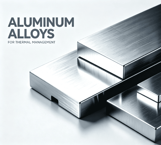 Aluminium alloys commonly used in liquid cooling plates