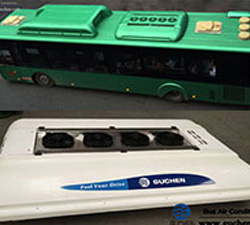 12m bus air conditioners guchen industry