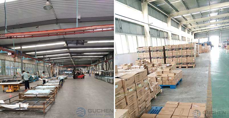 electric bus air conditioner shipping warehouse