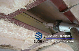 bus air conditioner installation