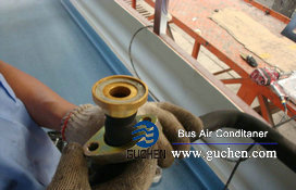 bus air conditioner installation