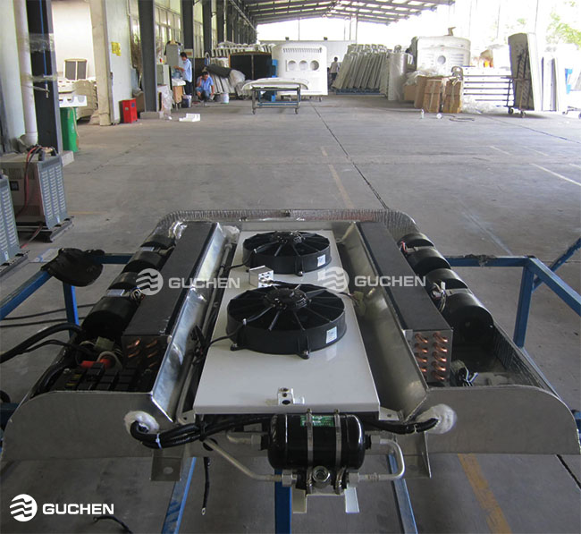 Guchen Bus a/c production lines