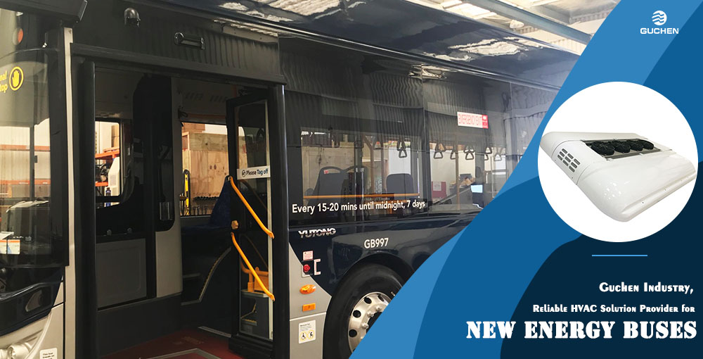 New energy bus HVAC solutions