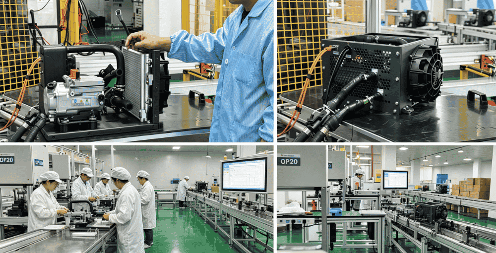 GUCHEN battery thermal management system solution for EV OEM manufacturers