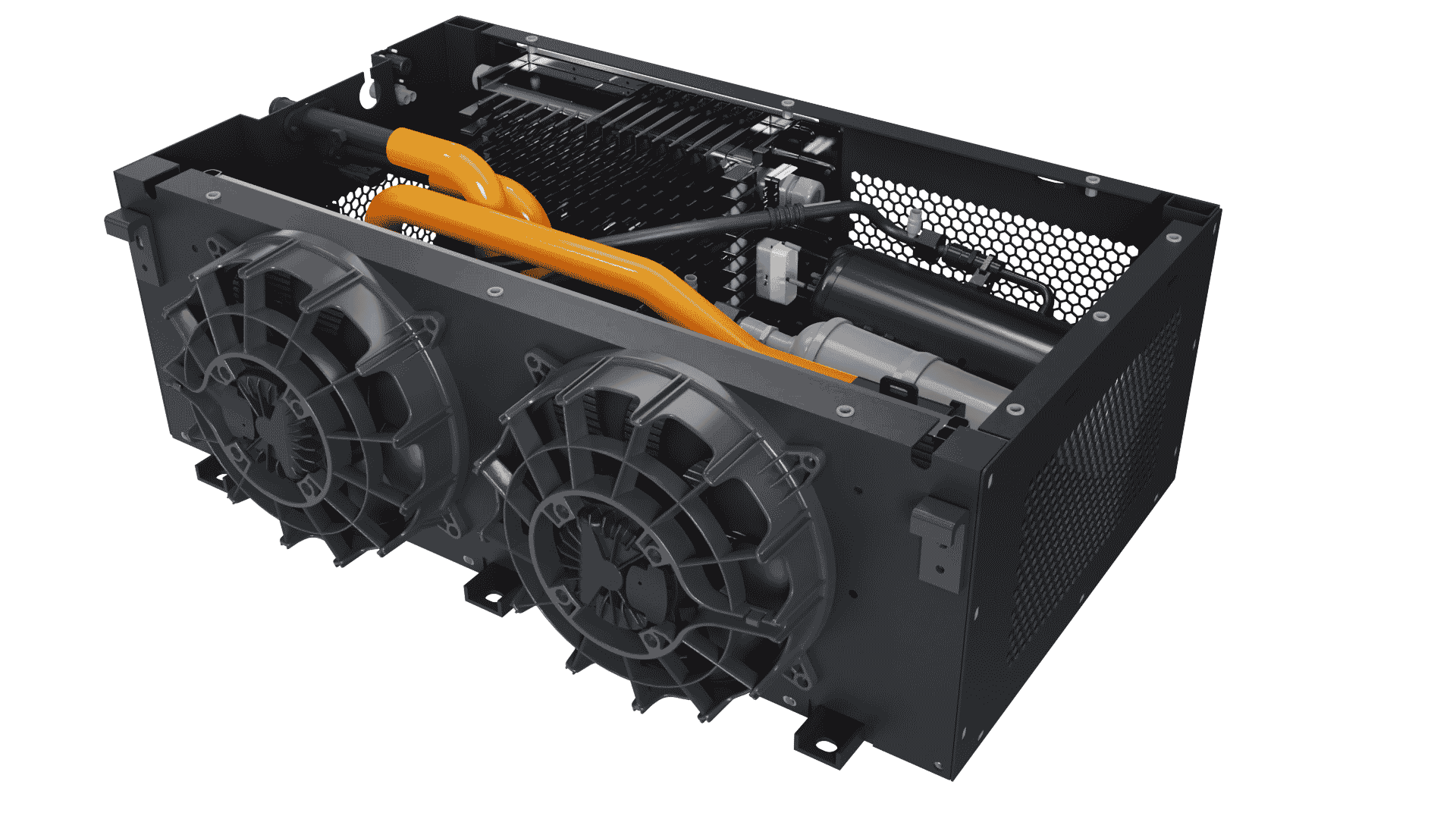 8kW thermal management system for batteries