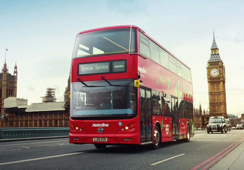 double decker bus