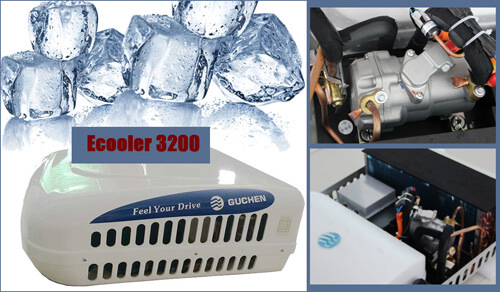 Ecooler 3200 No-idle truck air conditioner
