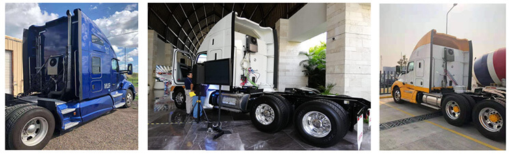 Ecooler2600 truck parking cooler installation