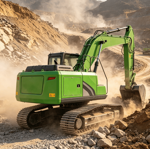 Herausforderungen beim Wärmemanagement elektrischer Baumaschinen unter extremen Bedingungen