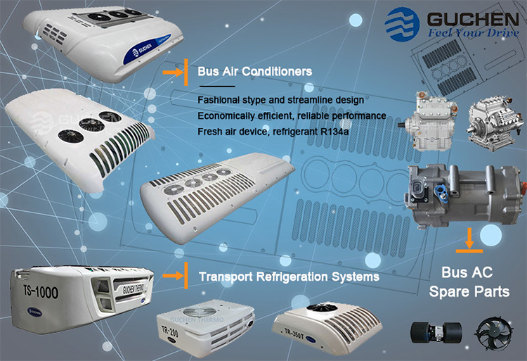 guchen bus ac products