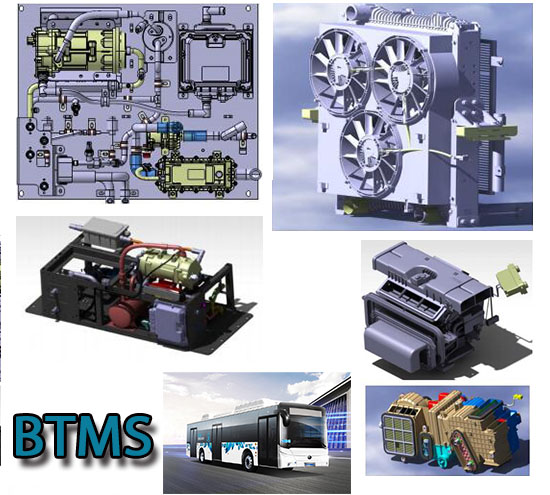 gestion thermique des batteries de bus électriques