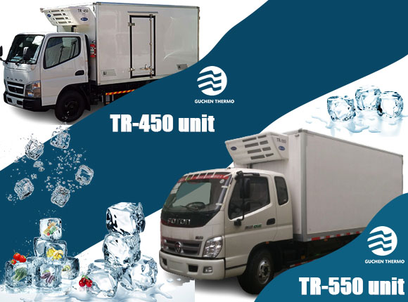 middle box truck refrigeration unit