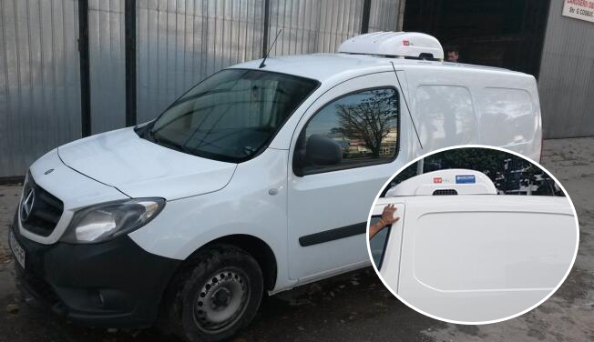 small van refrigeration system