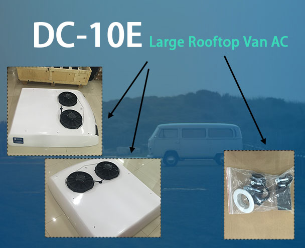 large rooftop van ac