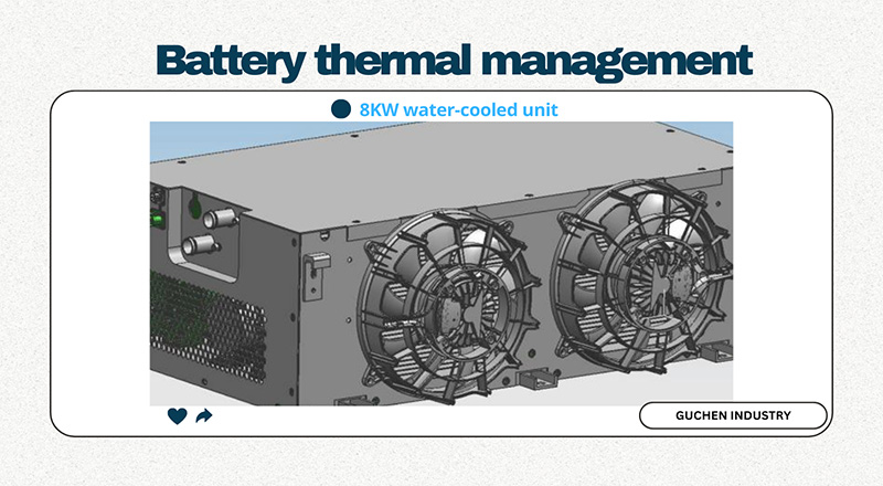Battery Thermal Management System 8KW Water cooling Unit 