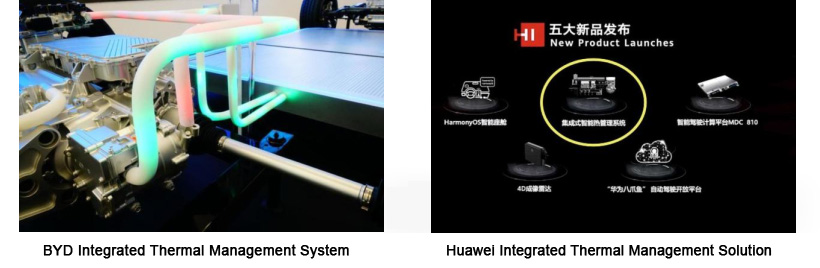 BYD huawei integrated thermal management solutions