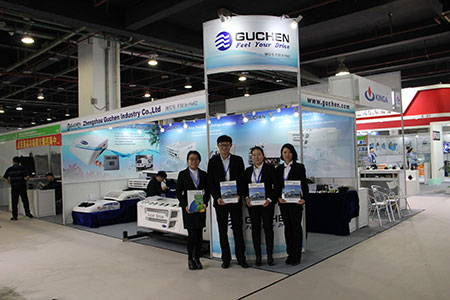 Guchen Attend Ciaar 2015 Exhititons