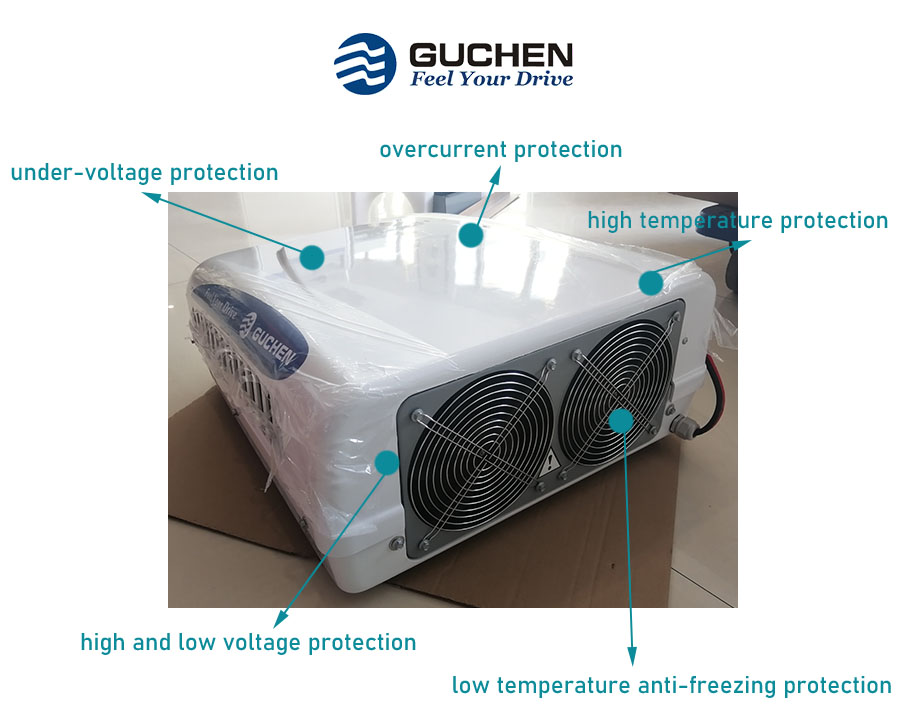 Security-related Mechanisms of 12v air conditioner
