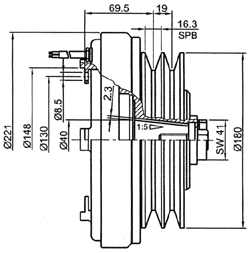 BK 2B 180 drawing