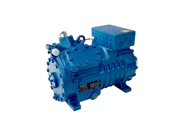 Semi-Hermetic Reciprocating Compressor for Refrigeration