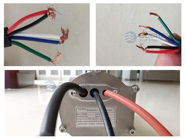 signal line of 12v air conditioning compressor