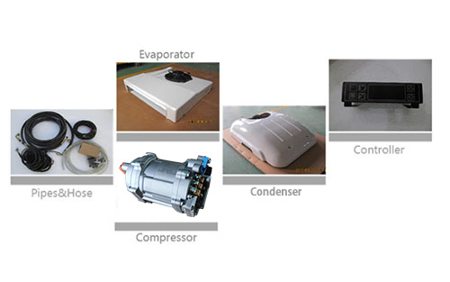 DC Powered Refrigeration Unit Key Parts