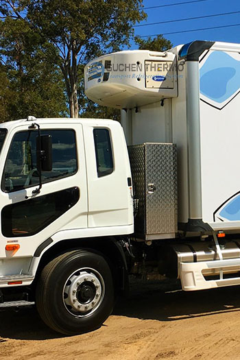 TS-1200 reefer unit installation on trucks