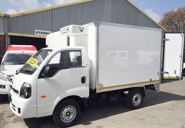 tr-300 truck refrigeration unit installation in truck