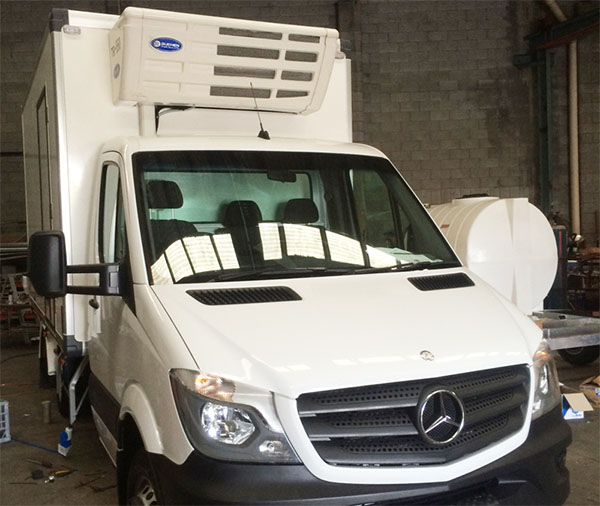 tr-550 installed in box trucks