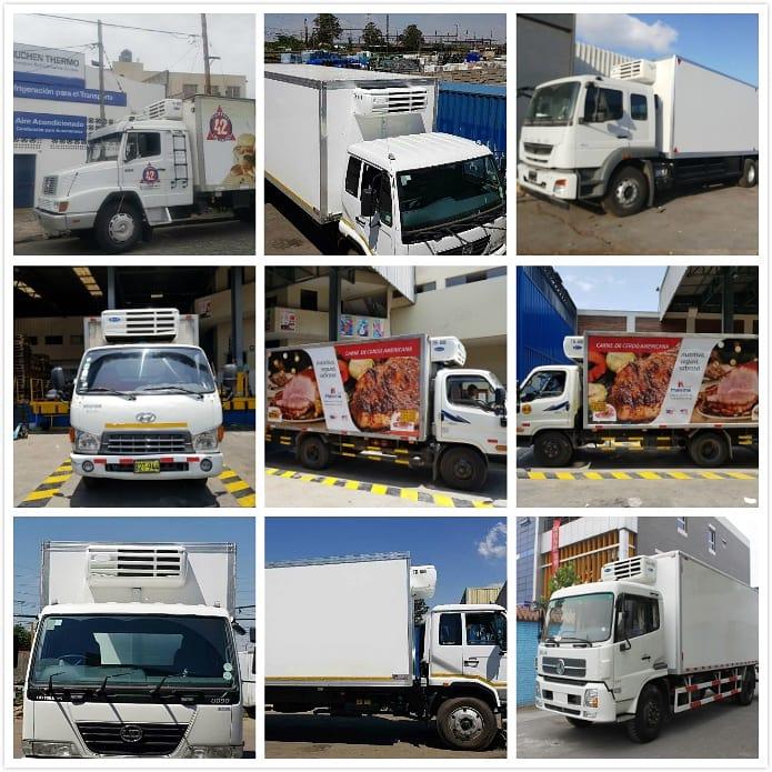 tr-600 reefer unit installed on food trucks