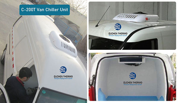 C-200T cargo van chiller installation